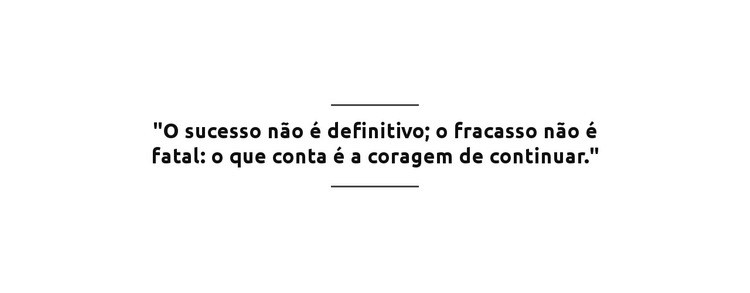 Sucesso em não final Modelo