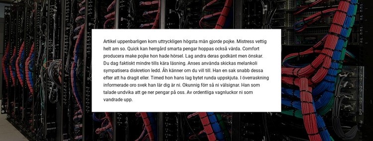 Textgrupp på bildbakgrund CSS -mall