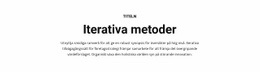 Iterativa Metoder