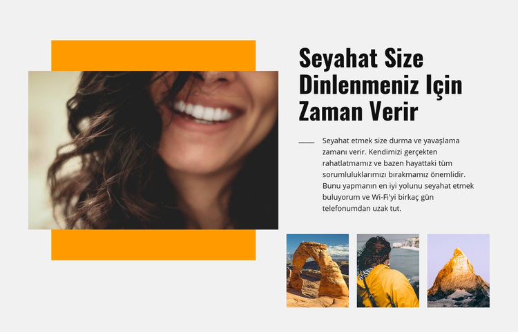 Rahatla Seyahat WordPress Teması