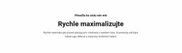 Text Rychle Maximalizujte – Šablony Webových Stránek