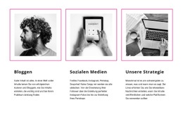 Bloggen Gegen Social Media - Benutzerdefiniertes Website-Design