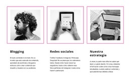 Blogs Vs Redes Sociales - Página De Inicio De Funcionalidad