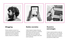 Blogs Vs Redes Sociales - Tema CSS Gratuito