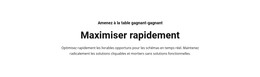 Agrandir Rapidement Le Texte - Modèle De Page HTML