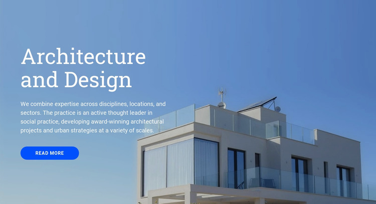 Planning & sustainability Homepage Design
