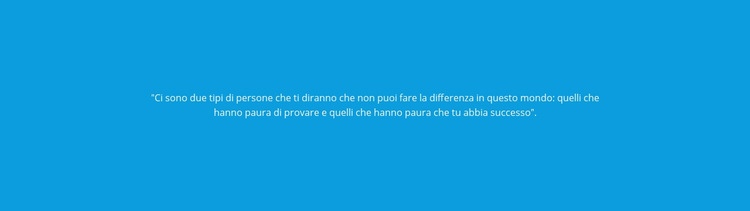 A proposito di successo Modelli di Website Builder