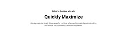 Joomla Extensions For Text Quickly Maximize