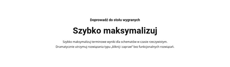 Szybka maksymalizacja tekstu Motyw WordPress