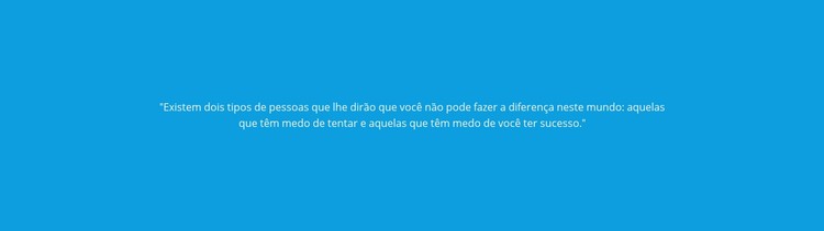 Sobre o sucesso Template CSS