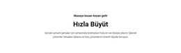 Metin Hızla Büyütün - Kolay Topluluk Pazarı