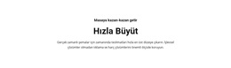 Metin Hızla Büyütün - Çok Amaçlı WordPress Teması