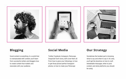 Blogging Vs Social Media - Custom Website Design