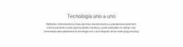 Tecnología Onetoone #Templates-Es-Seo-One-Item-Suffix