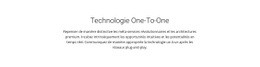 Technologie Onetoone - Website Creation HTML