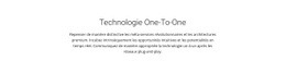 Technologie Onetoone - Modèles De Sites Web