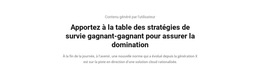 Domination Des Stratégies #Website-Templates-Fr-Seo-One-Item-Suffix
