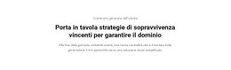 Dominazione Delle Strategie Modello CSS