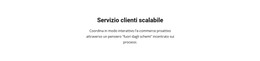 Assistenza Clienti - Modello HTML5 Reattivo