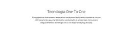 Modello HTML5 Tecnologia Onetoone Per Qualsiasi Dispositivo
