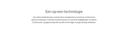 Onetoone-Technologie - Premium WordPress-Thema