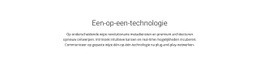 Geweldig Website-Ontwerp Voor Onetoone-Technologie