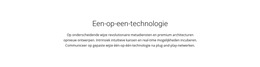 Onetoone-Technologie - Creatieve Multifunctionele Sjabloon