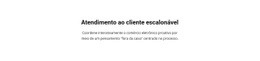 Design De Site Atendimento Ao Cliente Para Qualquer Dispositivo