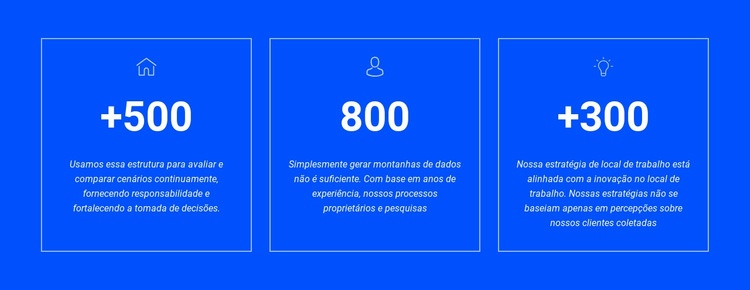 Prêmios e conquistas Design do site