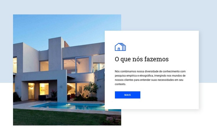 Arquitetura de Edifícios Landing Page