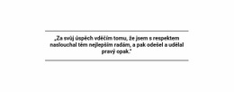 Obchodní Nabídka – Šablona HTML A CSS