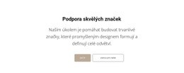 Podpora Špičkových Značek – Šablona Osobních Webových Stránek