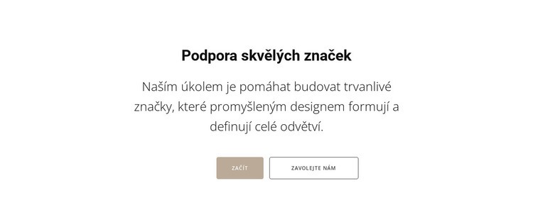 Podpora špičkových značek Téma WordPress