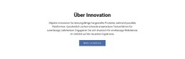 Über Innovation Premium-Vorlage