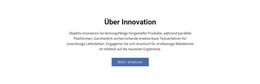 Über Innovation - Kreatives Mehrzweck-Website-Design