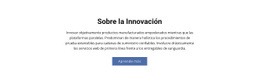 Sobre La Innovación Plantilla Premium