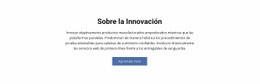 Sobre La Innovación - Arrastrar Y Soltar Una Plantilla De Página