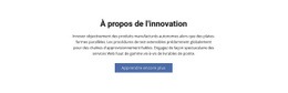 À Propos De L'Innovation - Créateur De Sites Web Ultime