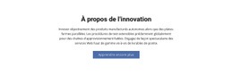 À Propos De L'Innovation - HTML Website Creator