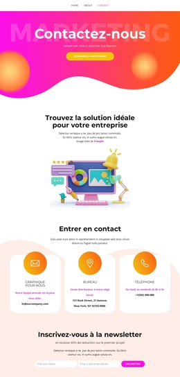 Page De Contact