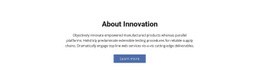 Free Html Code For About Innovation