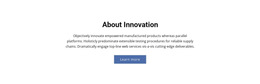 About Innovation - Best HTML5 Template