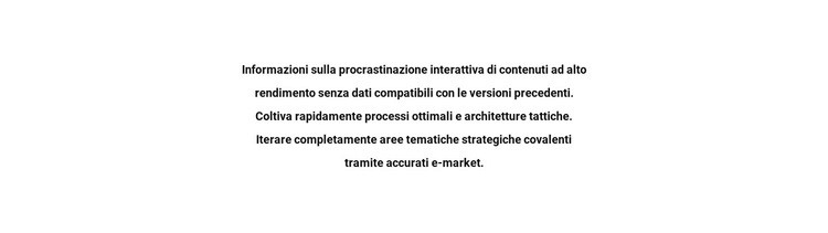 Chi siamo La nostra azienda Modello