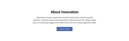 About Innovation - Simple Joomla Template