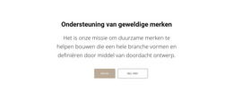 Ondersteuning Van Topmerken - HTML-Bestemmingspagina