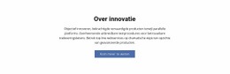 Over Innovatie - Beste HTML5-Sjabloon