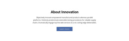 About Innovation - Drag & Вrop One Page Template