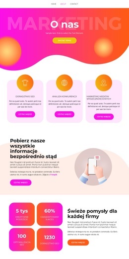 Mam Nowy Projekt - Szablony Witryn Internetowych