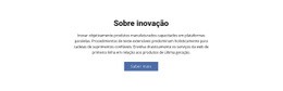 Sobre Inovação - Melhor Modelo HTML5