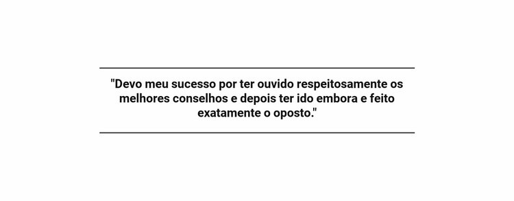 Cotação de Negócios Modelo HTML5